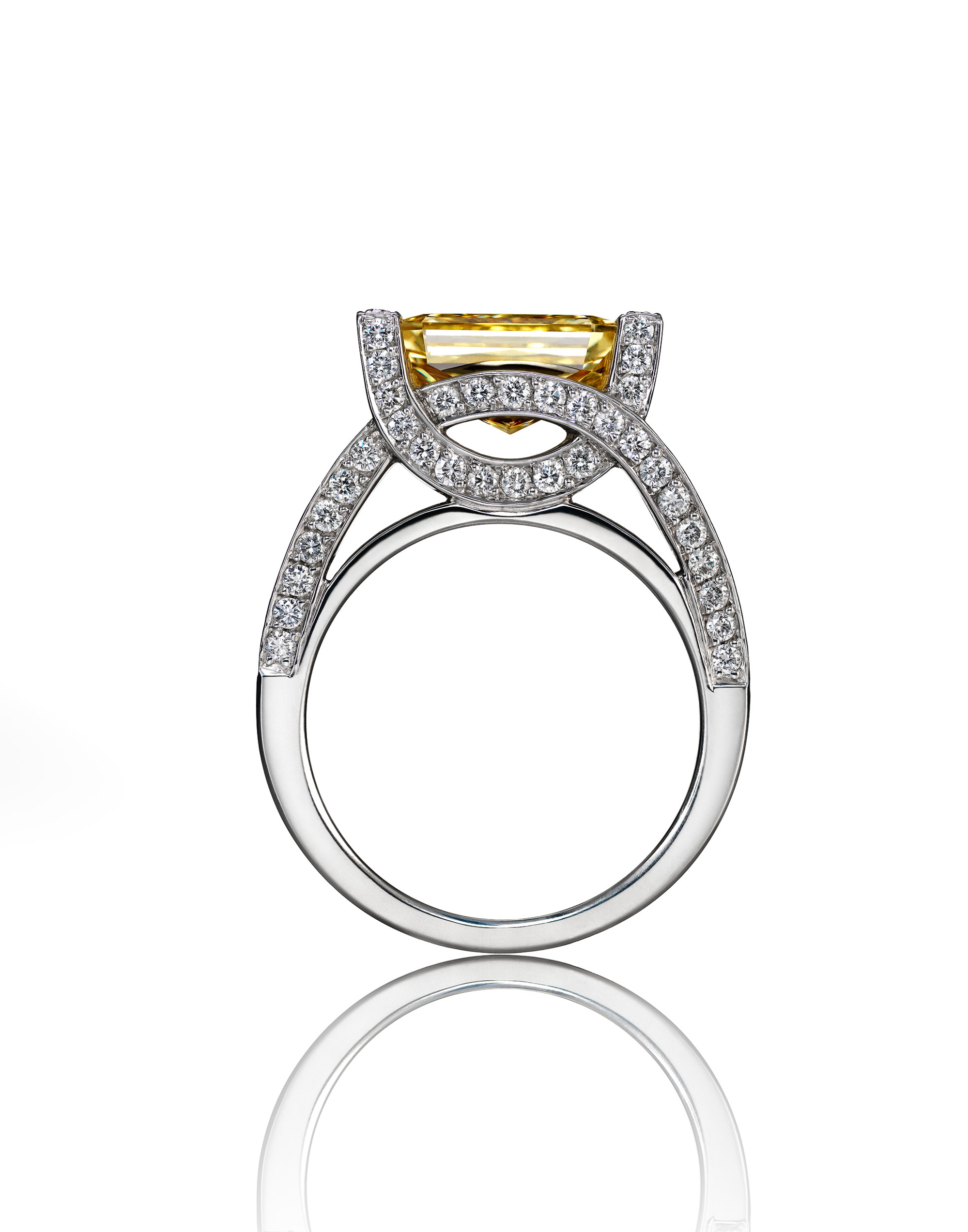 Garrard  diamond Jewelry photography by commercial product & advertising photographer Timothy Hogan in the Los Angeles studio