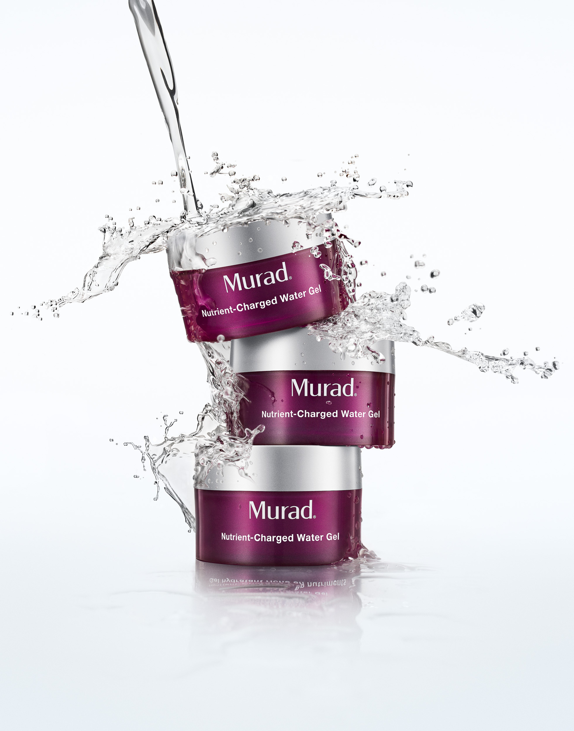 Murad cosmetics and beauty photography by commercial, product & advertising photographer Timothy Hogan in the Los Angeles Studio