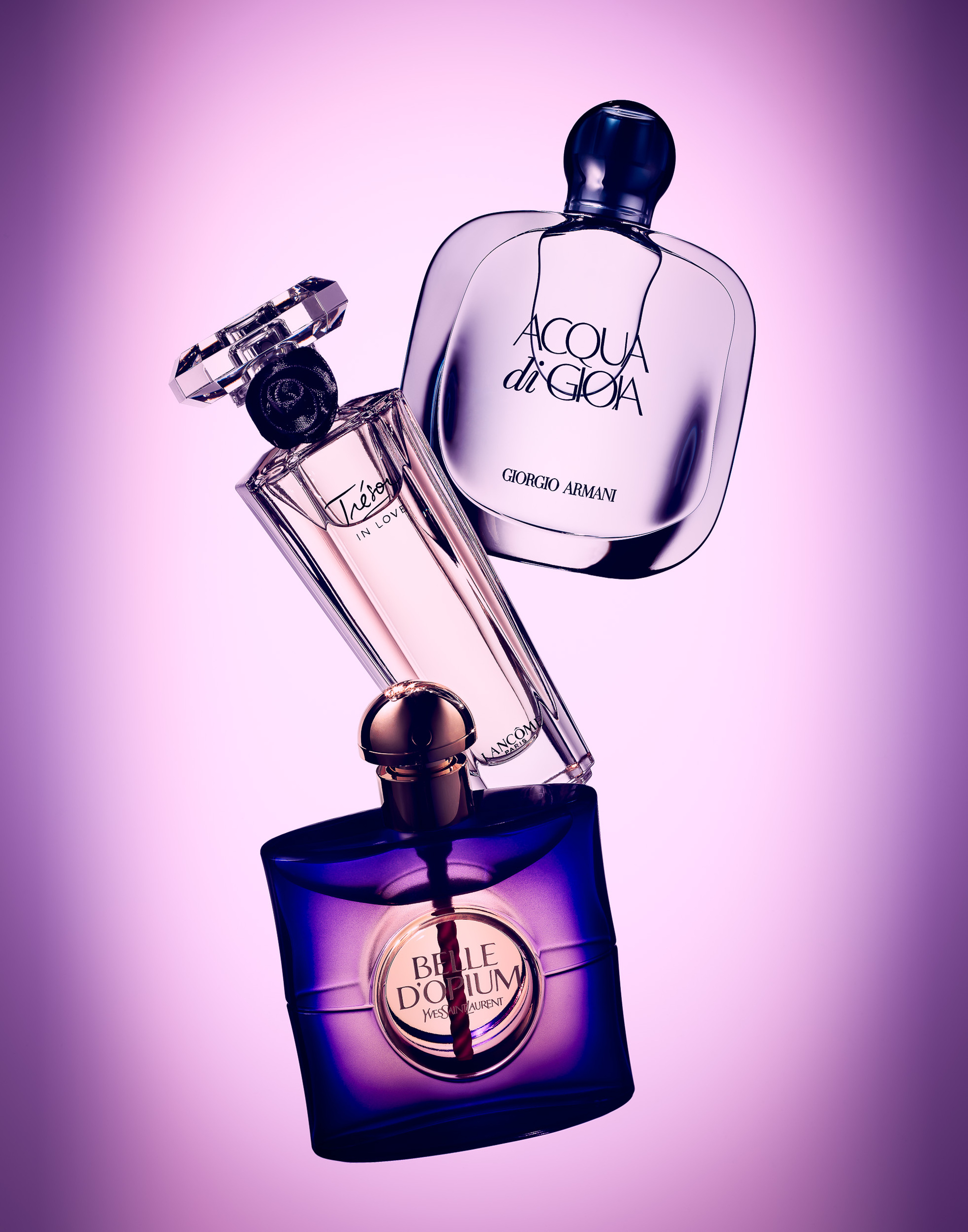 Aqua di Gio Color Study Perfume & Fragrance photography by commercial, product & advertising photographer Timothy Hogan in the Los Angeles Studio