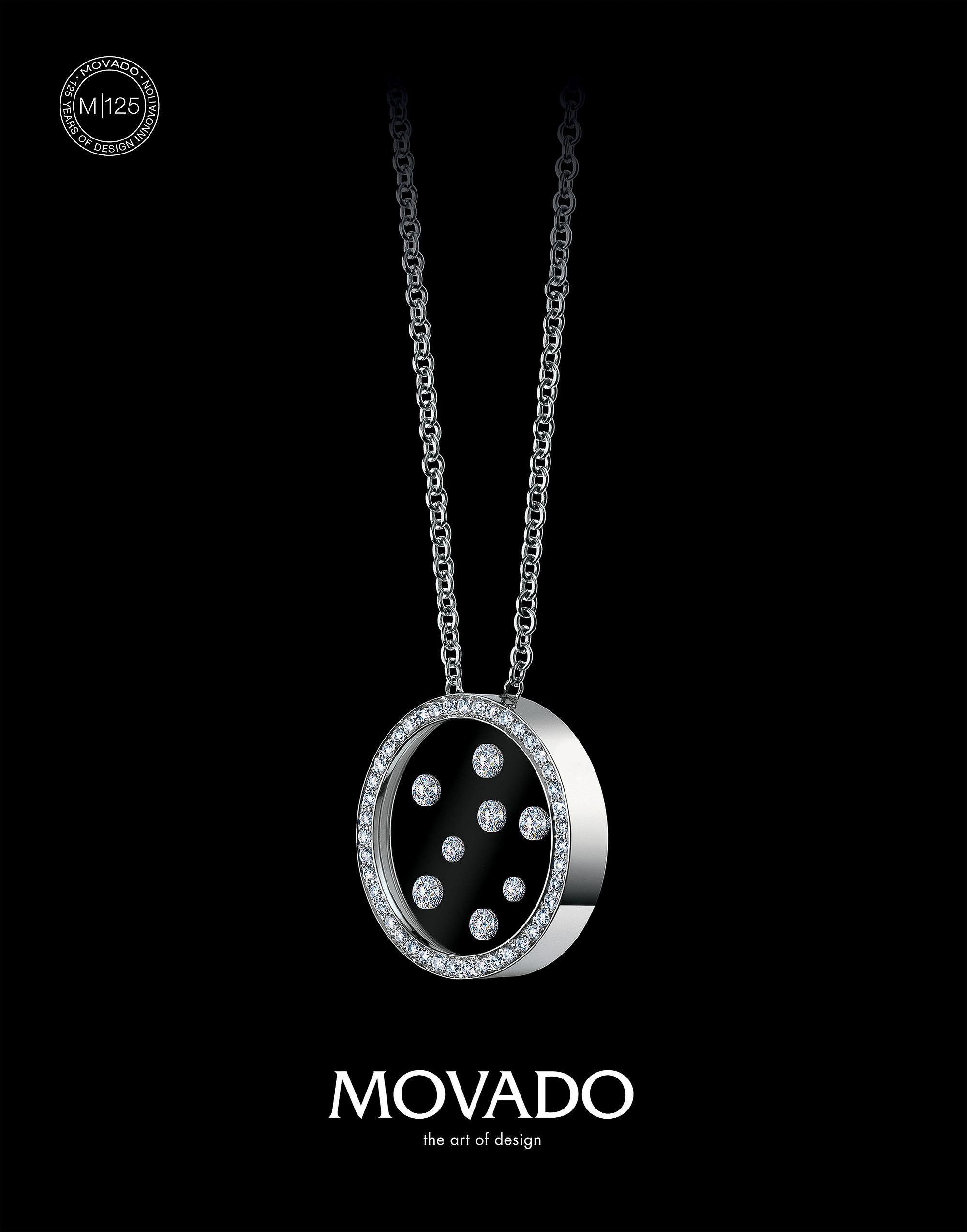 Commercial still life photography and product photography for jewelry advertising campaigns by still life photographer, product photographer and commercial photographer Timothy Hogan in Los Angeles for Movado