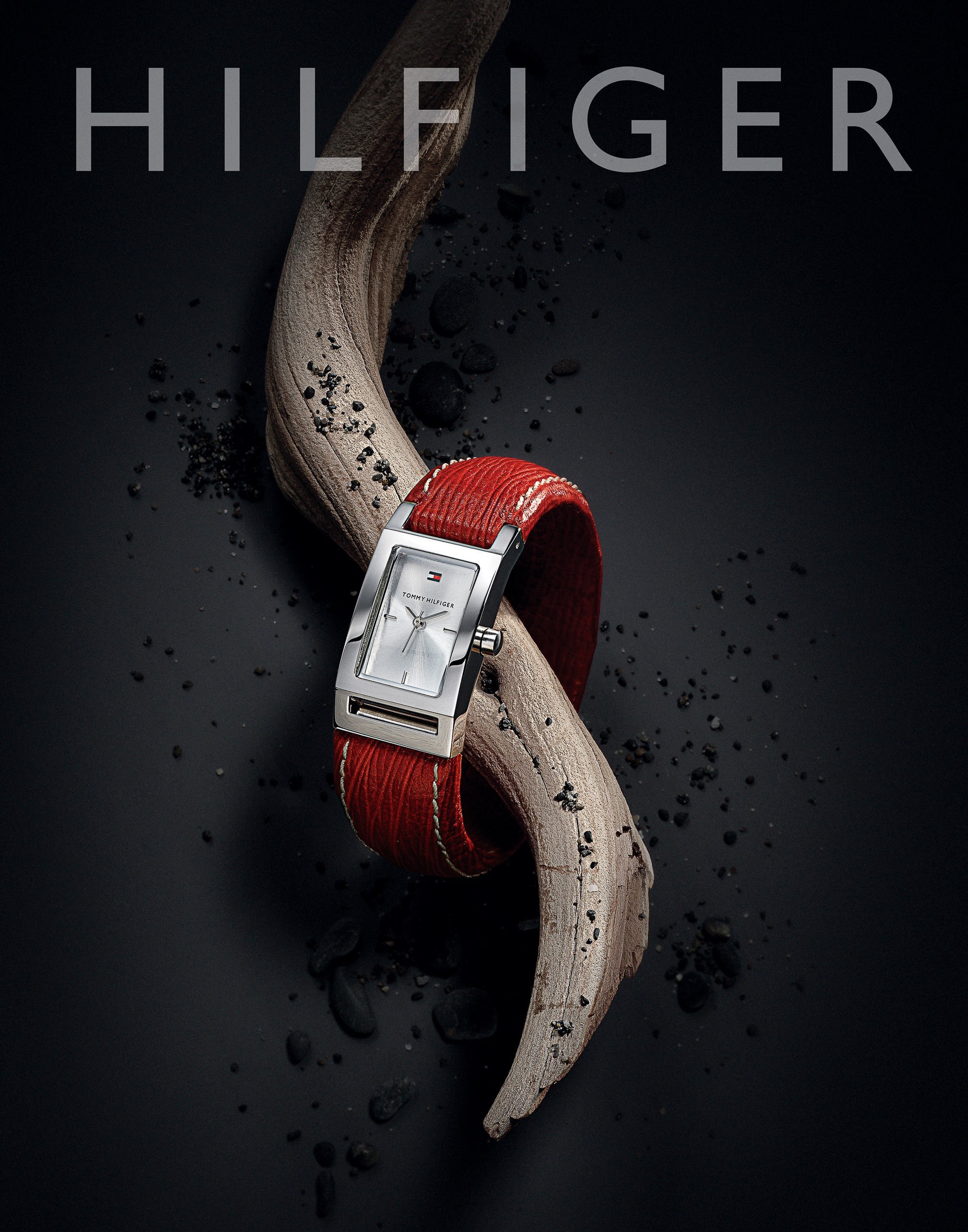 Tommy Hilfiger timepiece and watch campaign photography  by commercial, product & advertising photographer Timothy Hogan in studio Los Angeles