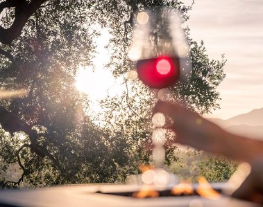 Wine glass photography by Timothy Hogan in Los Angeles for Robert Mondavi Winery
