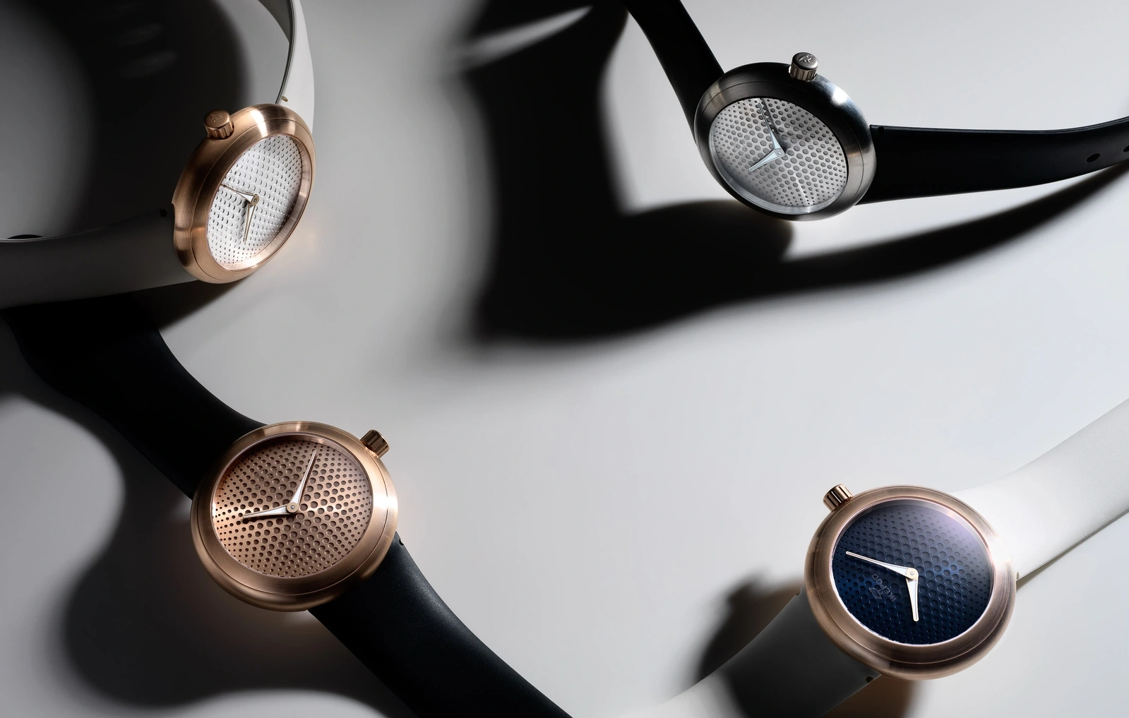 Commercial timepieces and watches photography for advertising campaigns by timepiece photographer, product photographer and commercial video director Timothy Hogan in Los Angeles