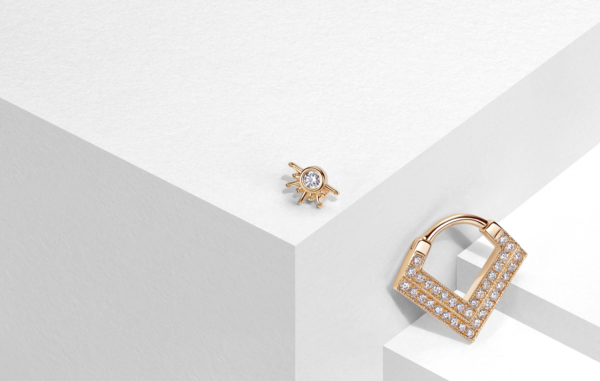 BVLA body jewelry photography by commercial product & advertising jewelry photographer Timothy Hogan in Los Angeles - still life photographer