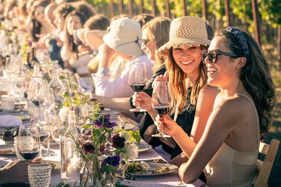 Wine event photography by Timothy Hogan in Los Angeles for Robert Mondavi Winery