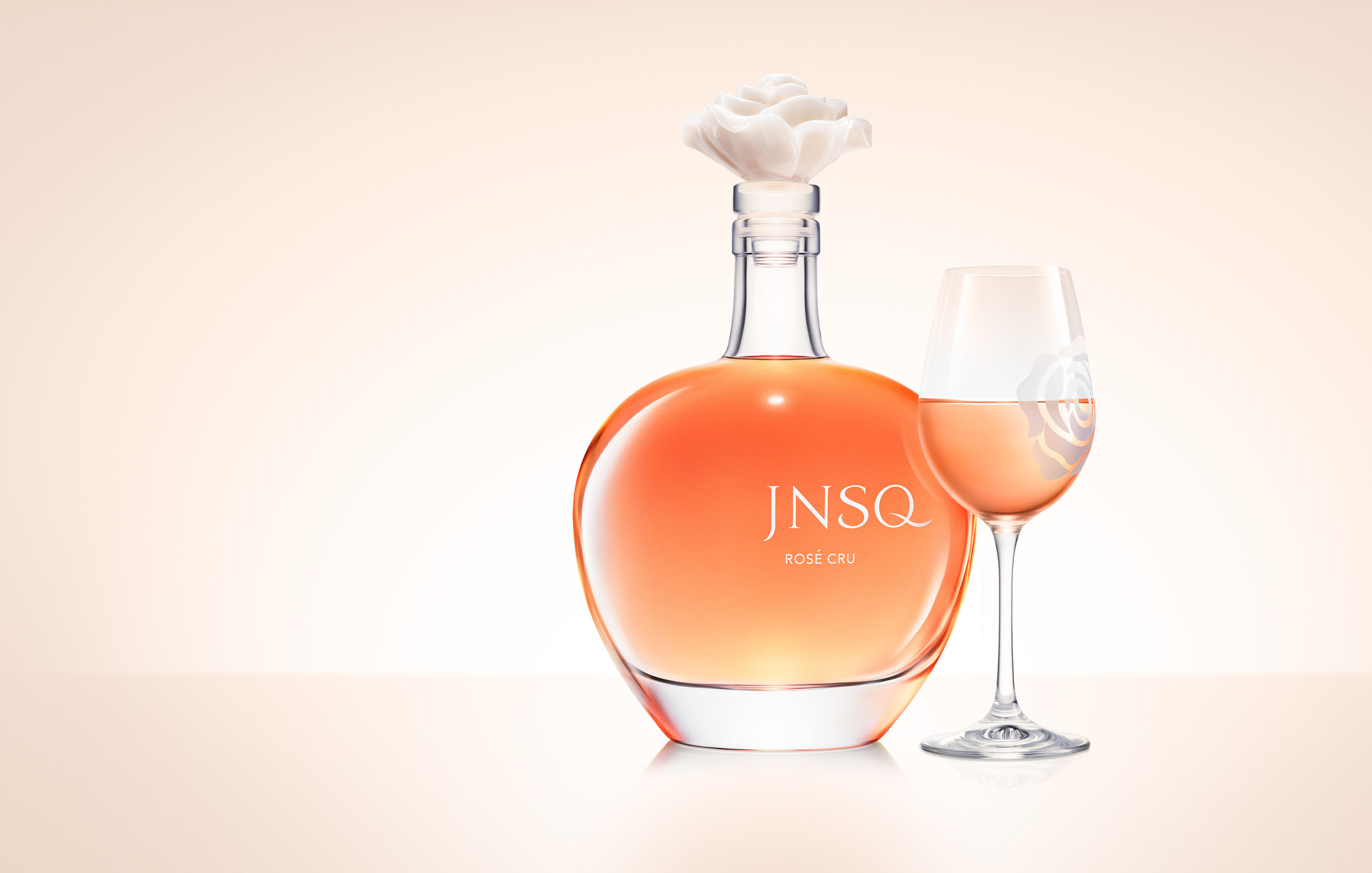 JNSQ wine bottle product and advertising photography by Timothy Hogan Studio in Los Angeles