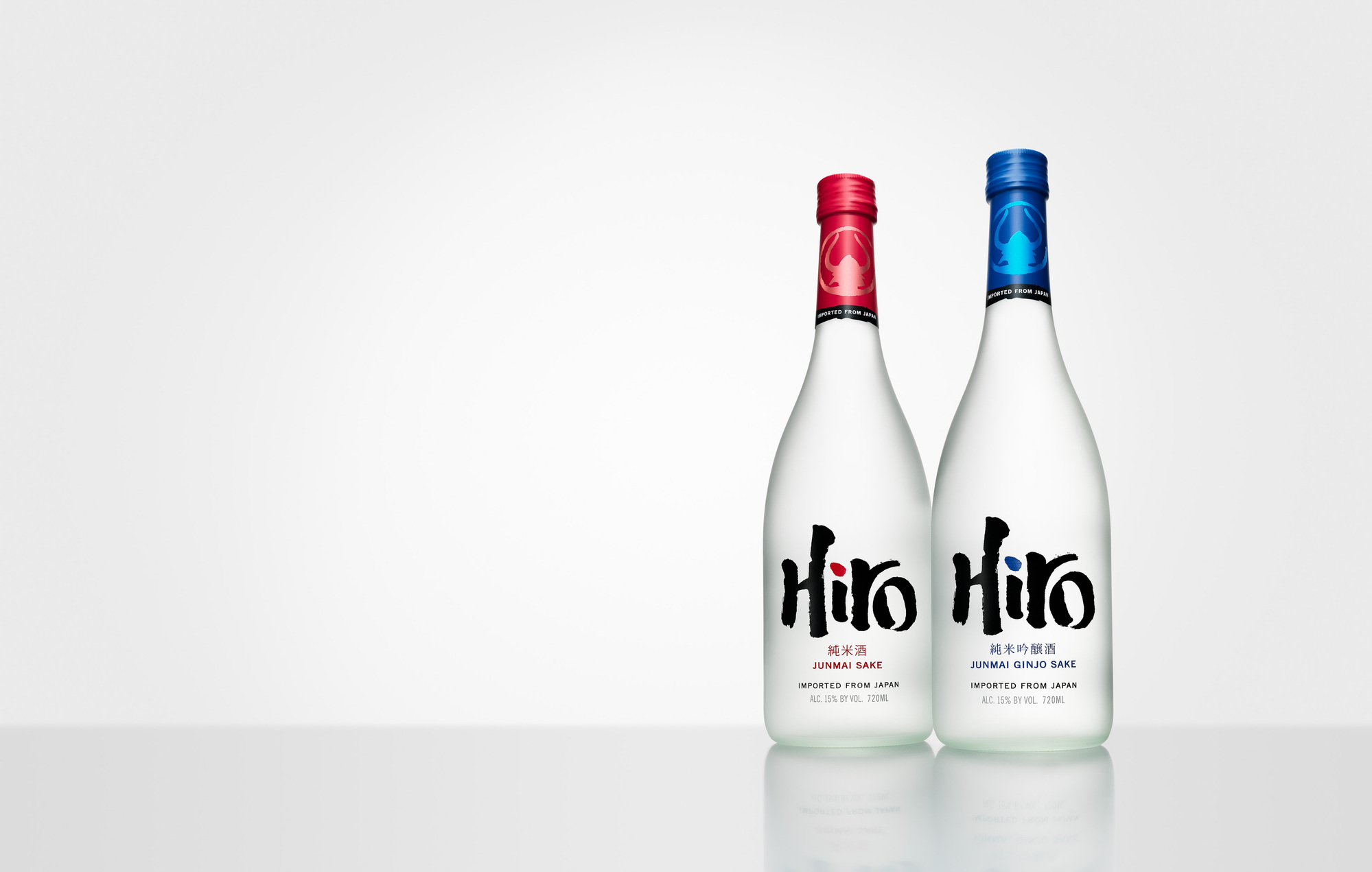 Hiro Sake Rice Wine bottle photography. Beverages and alcohol product & advertising photography by Timothy Hogan Studio in Los Angeles
