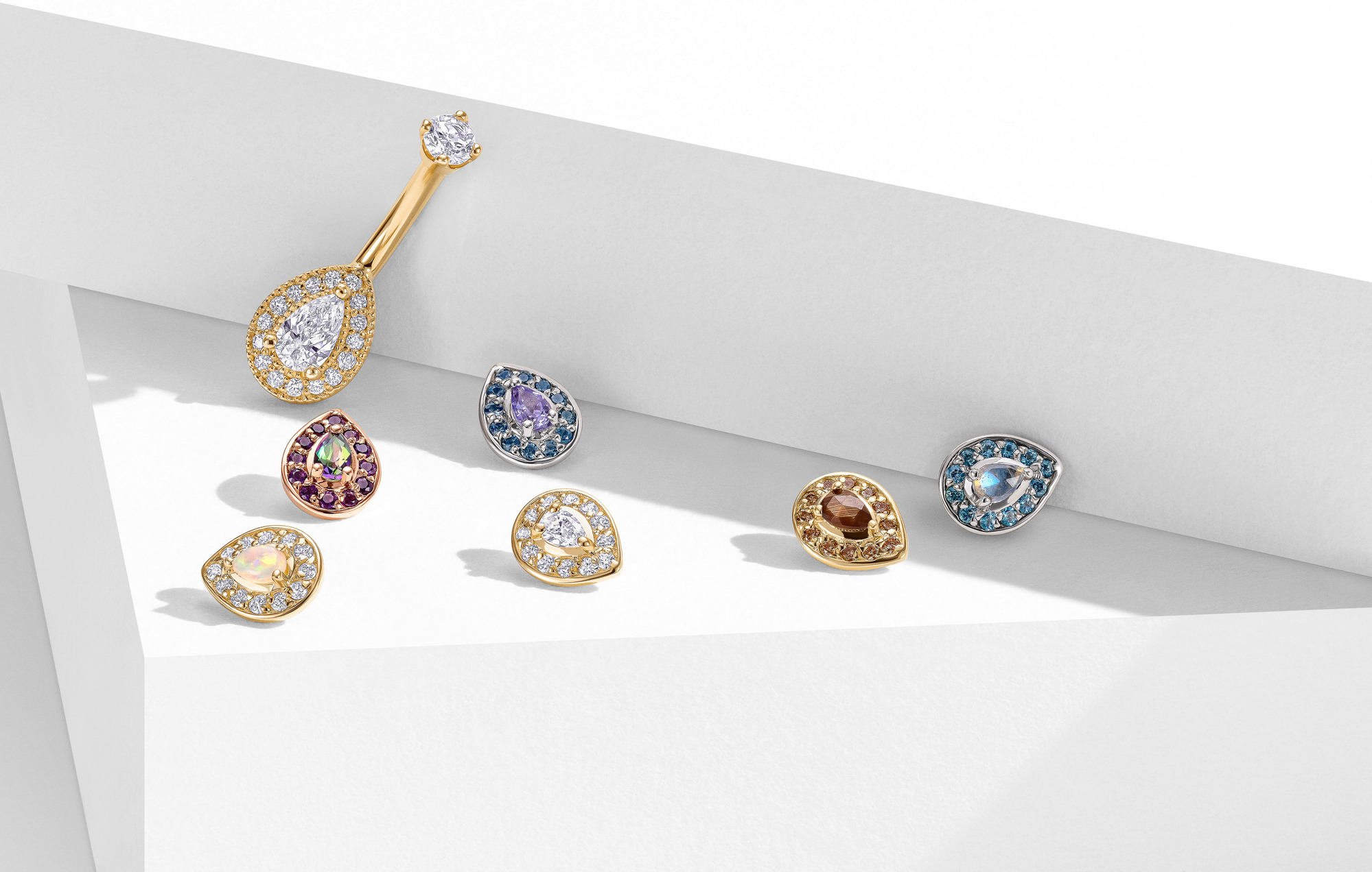BVLA body jewelry photography by commercial product & advertising jewelry photographer Timothy Hogan in Los Angeles - still life photographer