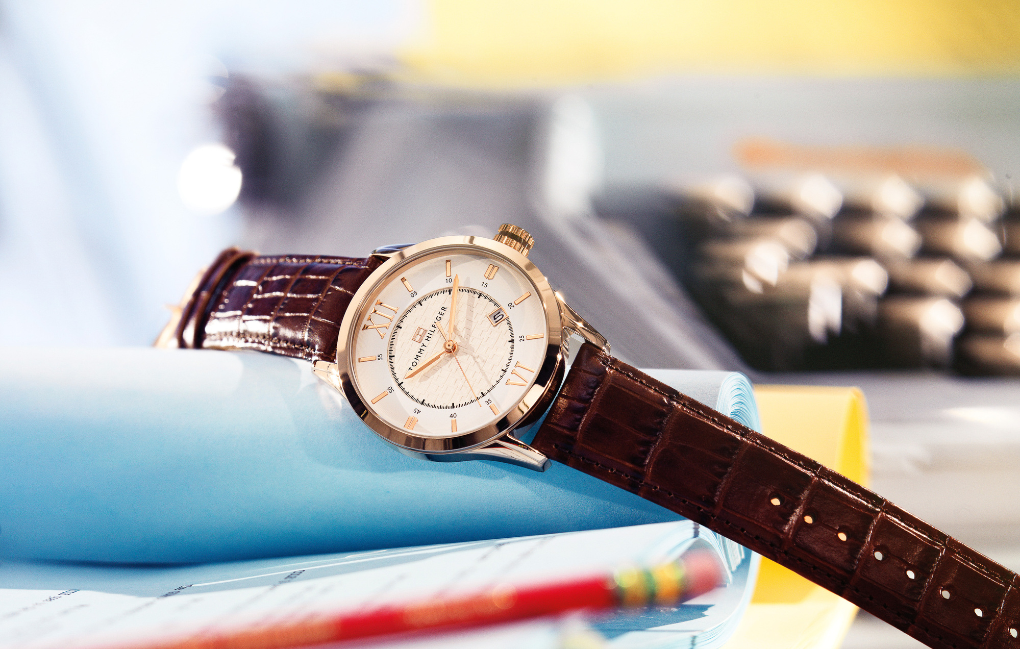 Tommy Hilfiger Timepiece and watch product photography by still life photographer, commercial photographer, product photographer & advertising photographer Timothy Hogan in Los Angeles, Chicago and New York