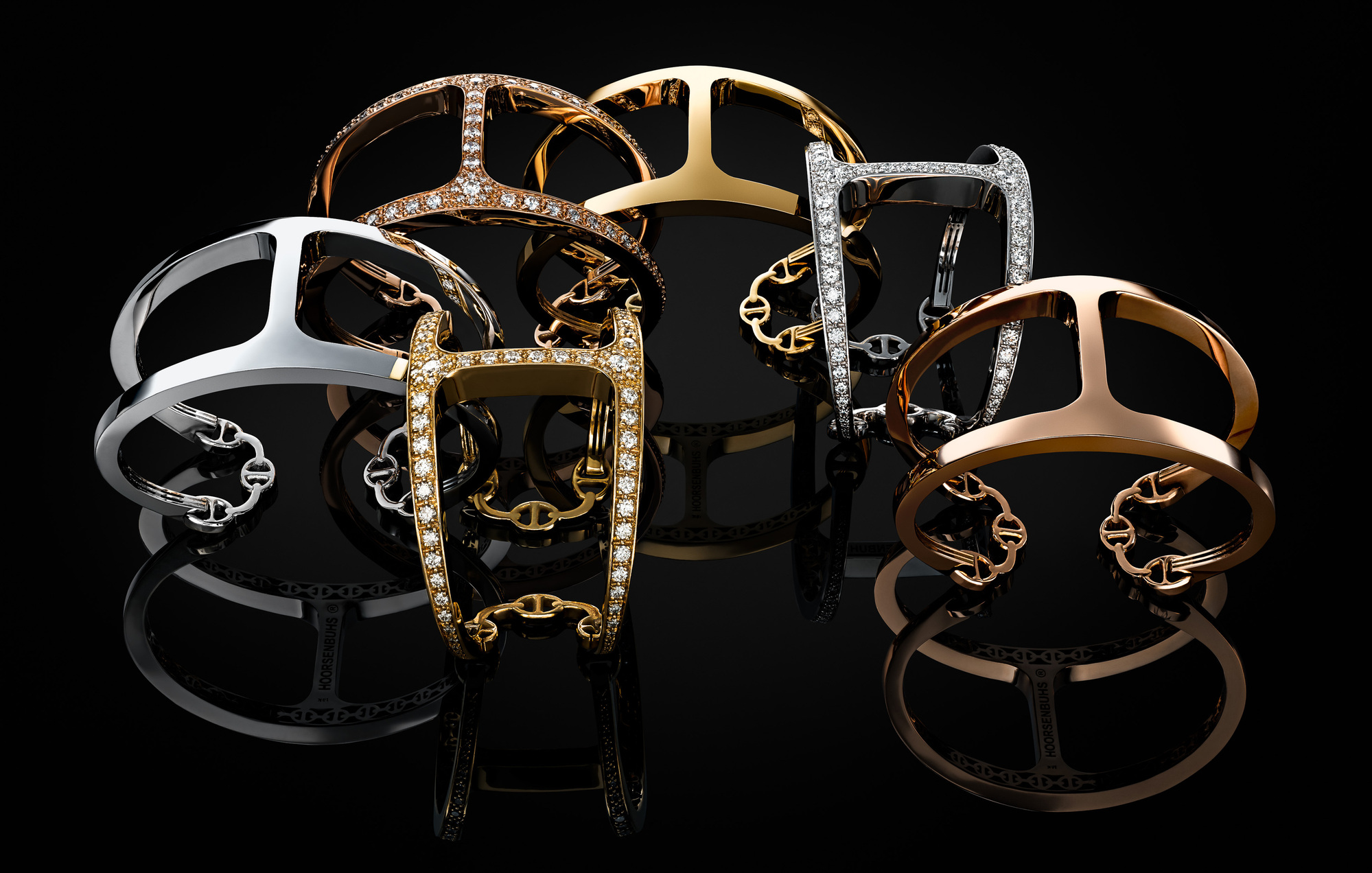 Hoorsenbuhs Jewelry photography by commercial product & advertising photographer Timothy Hogan in the Los Angeles studio
