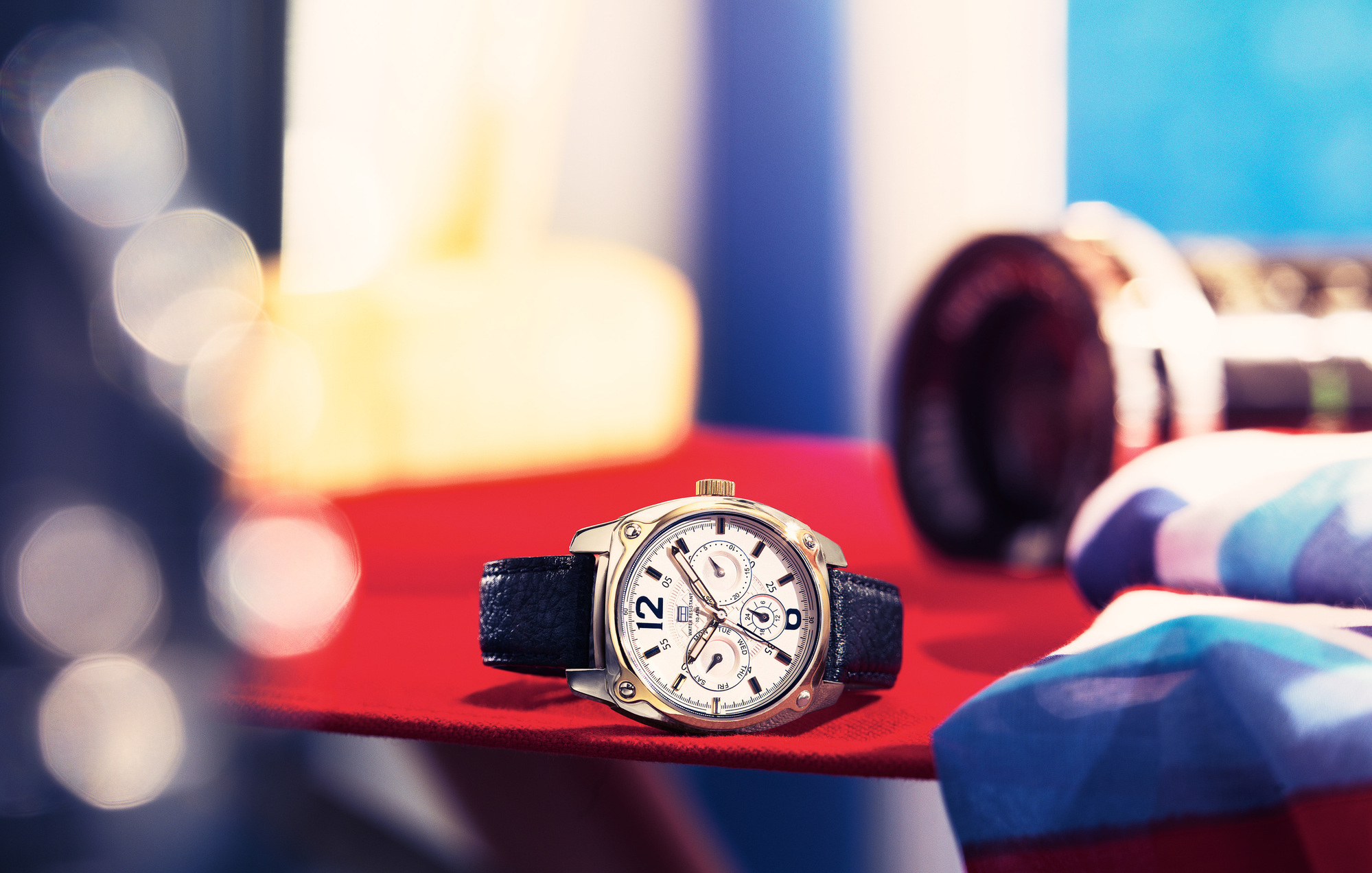 Tommy Hilfiger  Watches and timepieces by commercial product & advertising photographer Timothy Hogan in Los Angeles