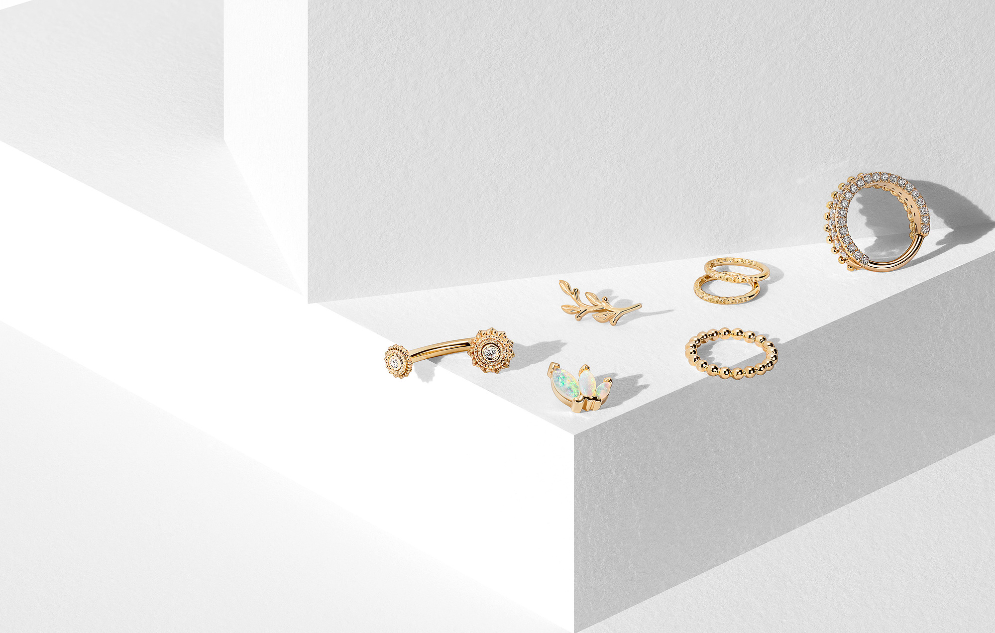 BVLA body jewelry photography by commercial product & advertising jewelry photographer Timothy Hogan in Los Angeles - still life photographer