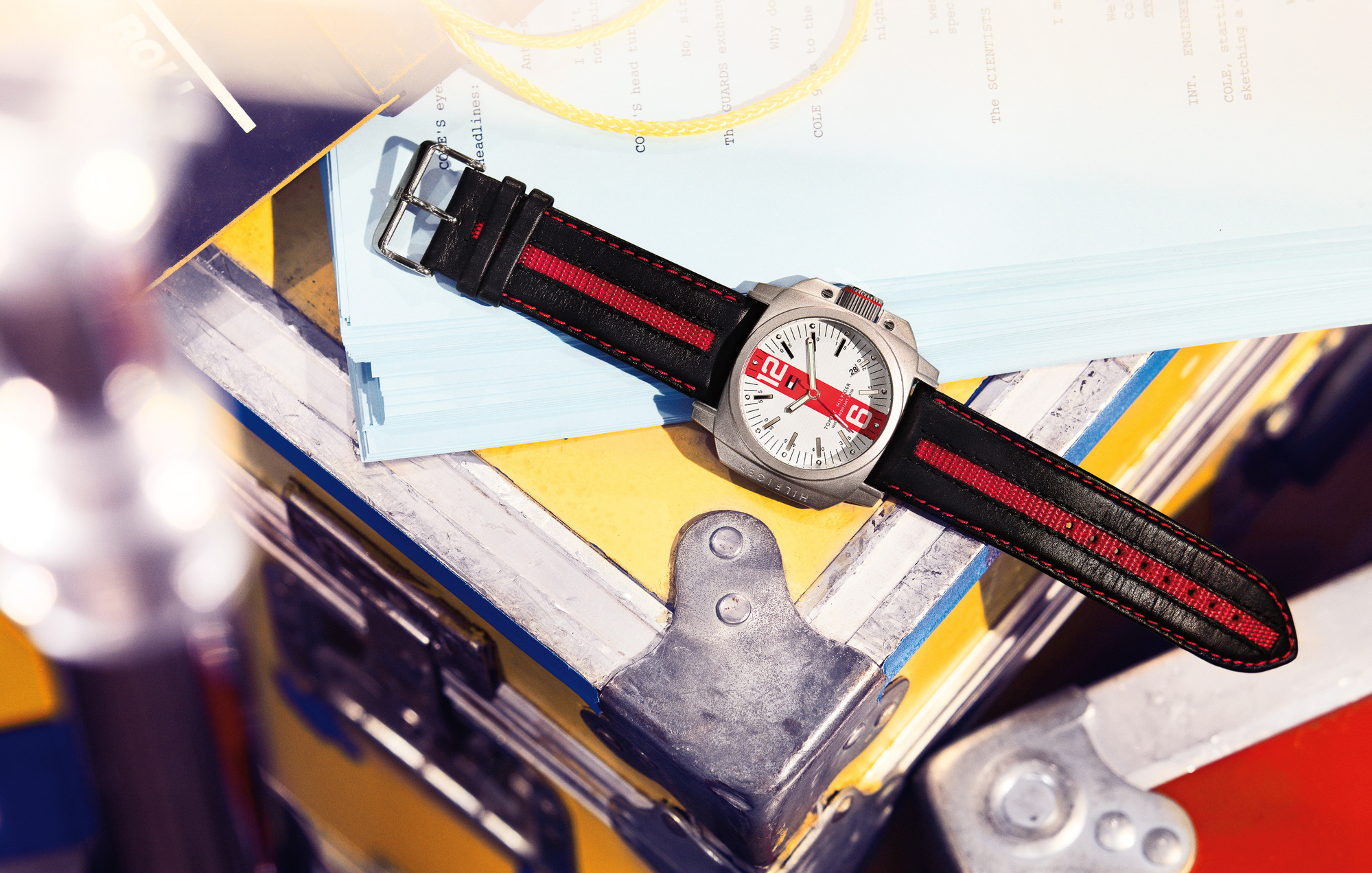 Tommy Hilfiger Timepiece and watch product photography by still life photographer, commercial photographer, product photographer & advertising photographer Timothy Hogan in Los Angeles, Chicago and New York