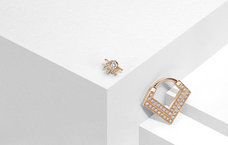Jewelry and fashion accessory product photography by commercial and advertising photographer Timothy Hogan in Los Angeles, New York & Chicago for Body Vision Los Angeles