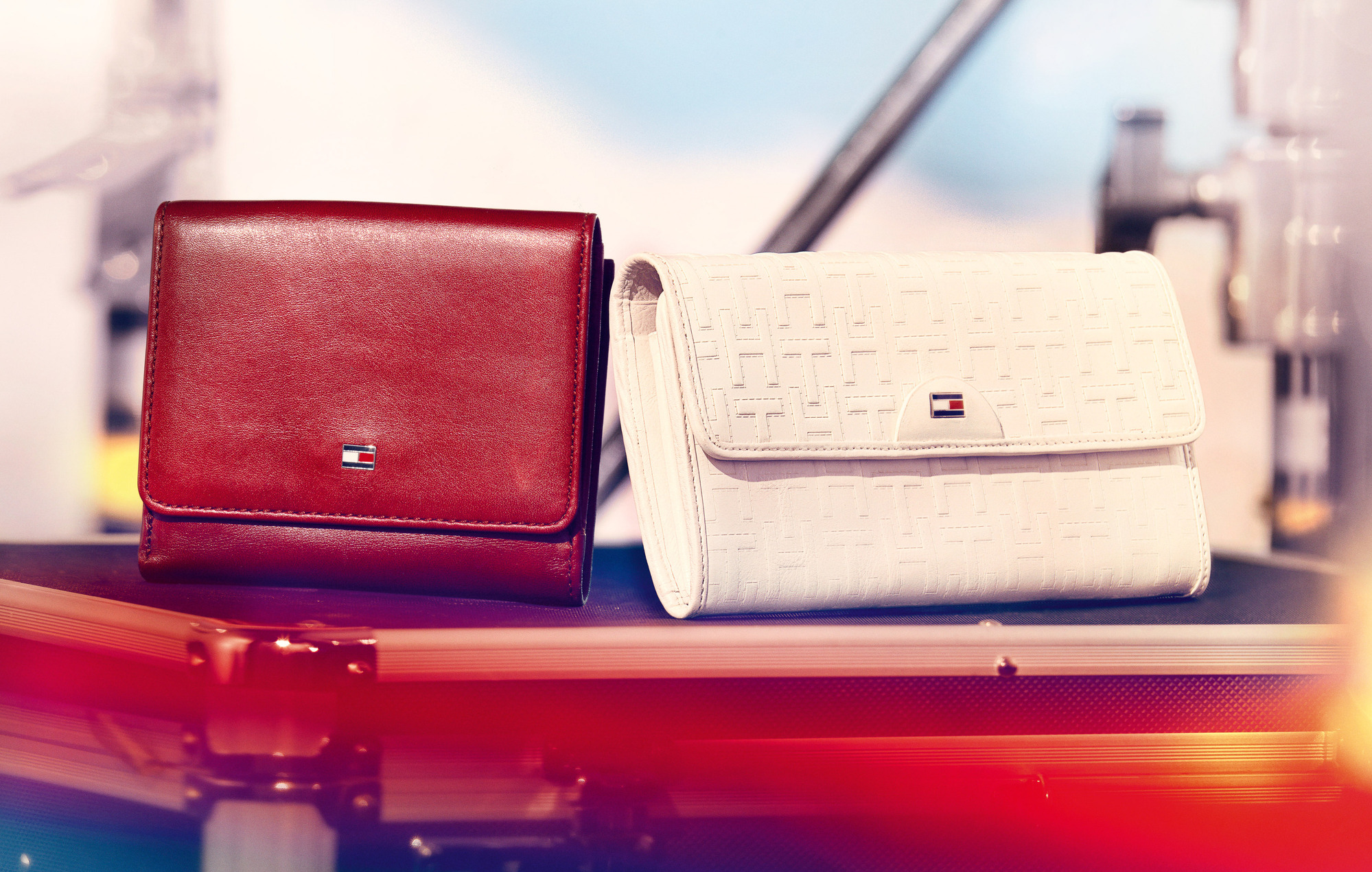 Commercial and advertising product photography for footwear, bags and eyewear accessories by still life photographer, product photographer and commercial photographer Timothy Hogan for Tommy Hilfiger