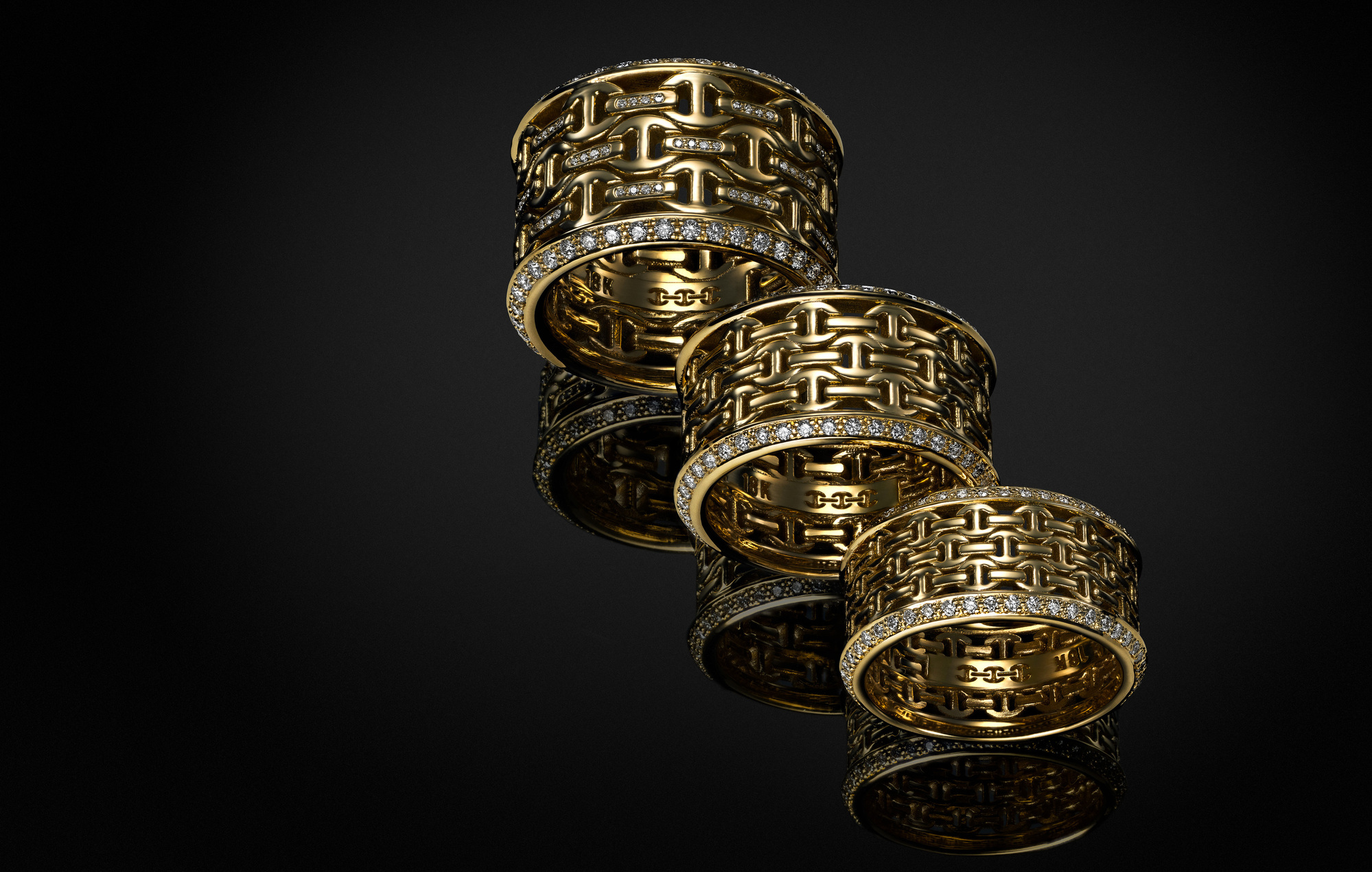 Hoorsenbuhs Jewelry photography by commercial product & advertising photographer Timothy Hogan in the Los Angeles studio