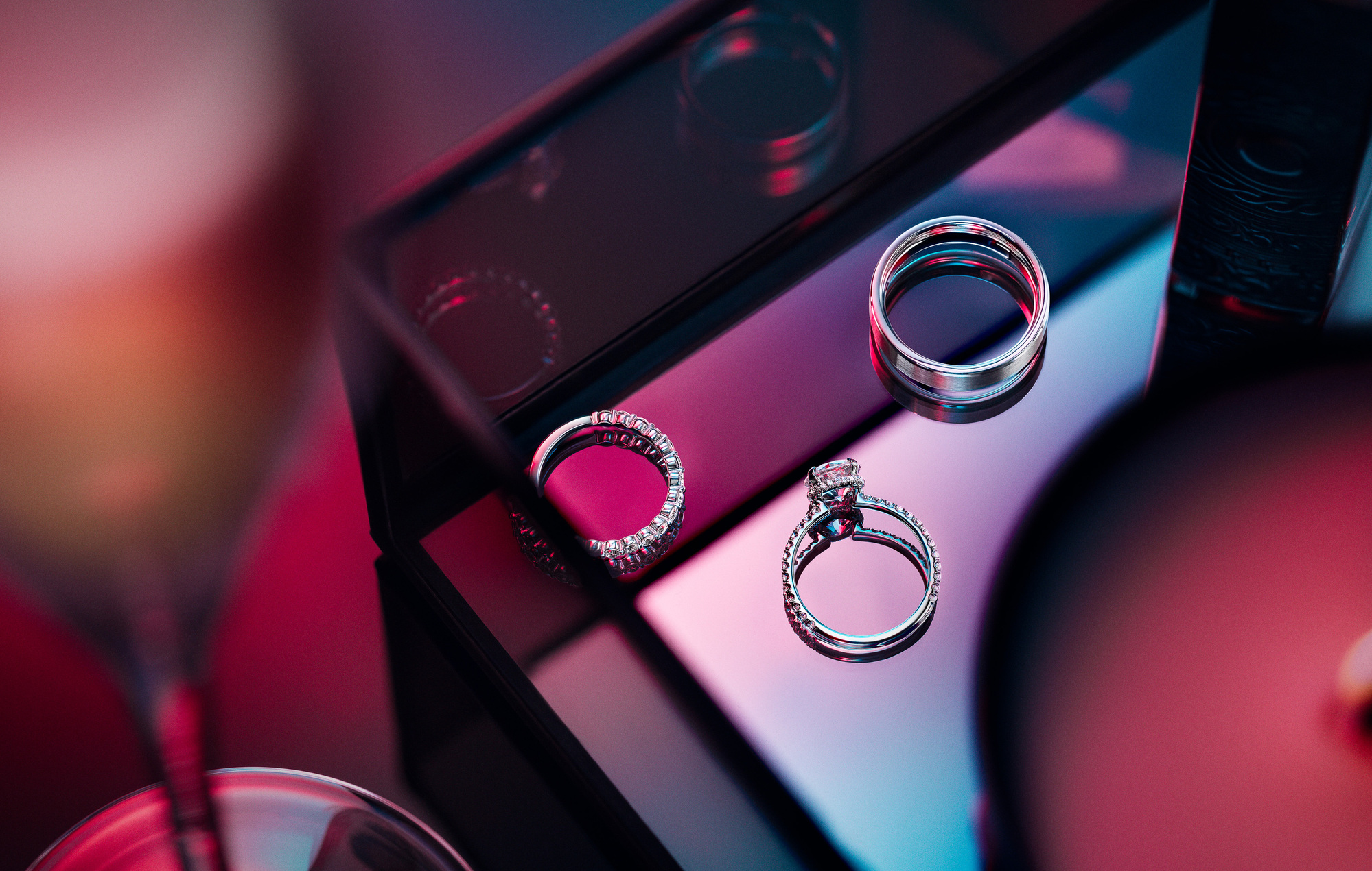 Michael M Jewelry photography by commercial product & advertising photographer Timothy Hogan in the Los Angeles studio