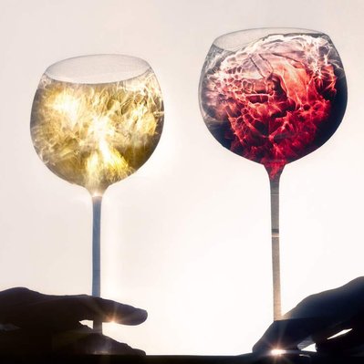 Advertising photography, product photography and beverage photography by commercial beverage photographer Timothy Hogan in Los Angeles for Robert Mondavi Winery