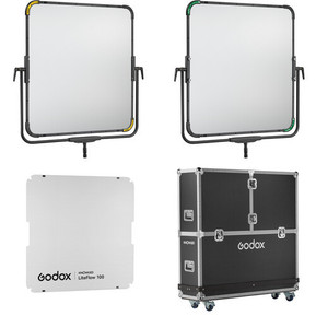 Director and photographer Timothy Hogan uses the Godox Liteflow 100 Kit for large-scale light redirection, offering soft, even bounce lighting ideal for cosmetic product work and high-end studio cinematography.


