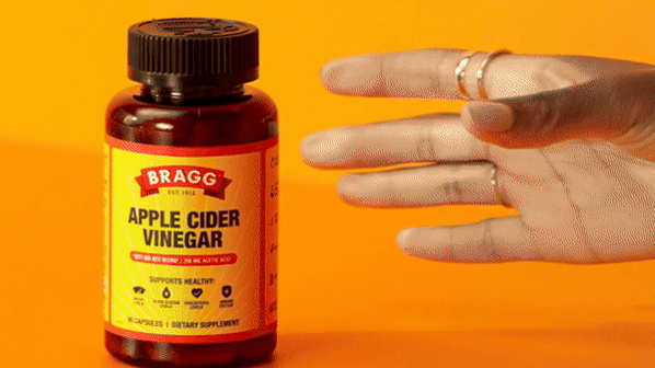 Advertising campaign video production and beverage photography for Bragg by commercial beverage director, still life photographer and advertising video director Timothy Hogan in Los Angeles.