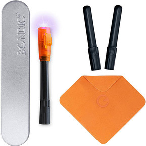 Director and photographer Timothy Hogan uses Bondic UV glue to build, fix, and seal delicate rigs on set—ideal for non-permanent solutions and fast-hardening under UV light for production reliability.

