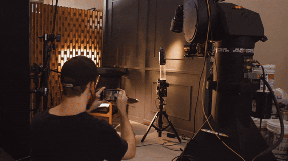 Commercial motion control with cinema robots for high speed and slow motion cinematography, by tabletop and commercial video director Timothy hogan in Los Angeles