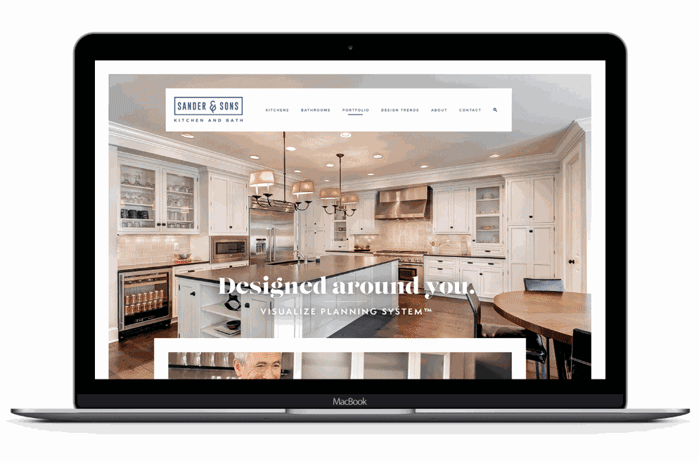 A new, responsive website for Sander & Sons is due to land in 2016, featuring a new updated brand and responsive website designed by Matt Reiswig of Denver, Colorado.