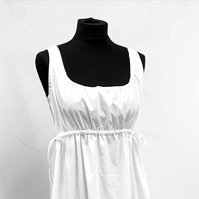Front detail on my adjustable regency petticoats. 