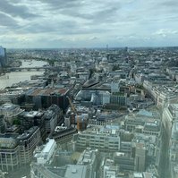 A view from the Sky Garden. 