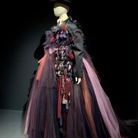 Victor & Rolf dress from the Curiouser & Curiouser exhibition at the V&A. I just adored the texture and colours on this one. 
