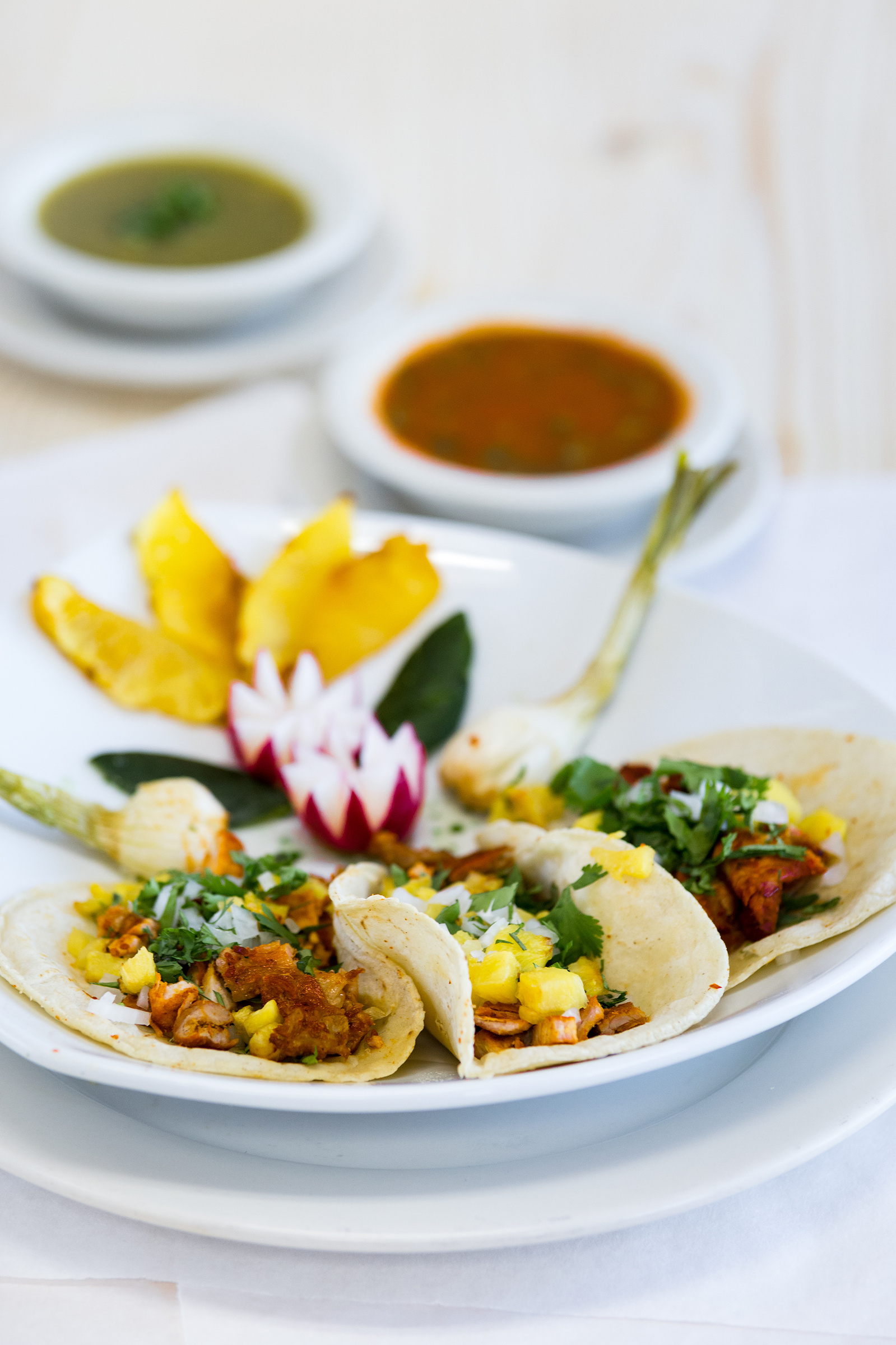 myrtle beach, taco Tuesday, color, radish, pineapple, bright