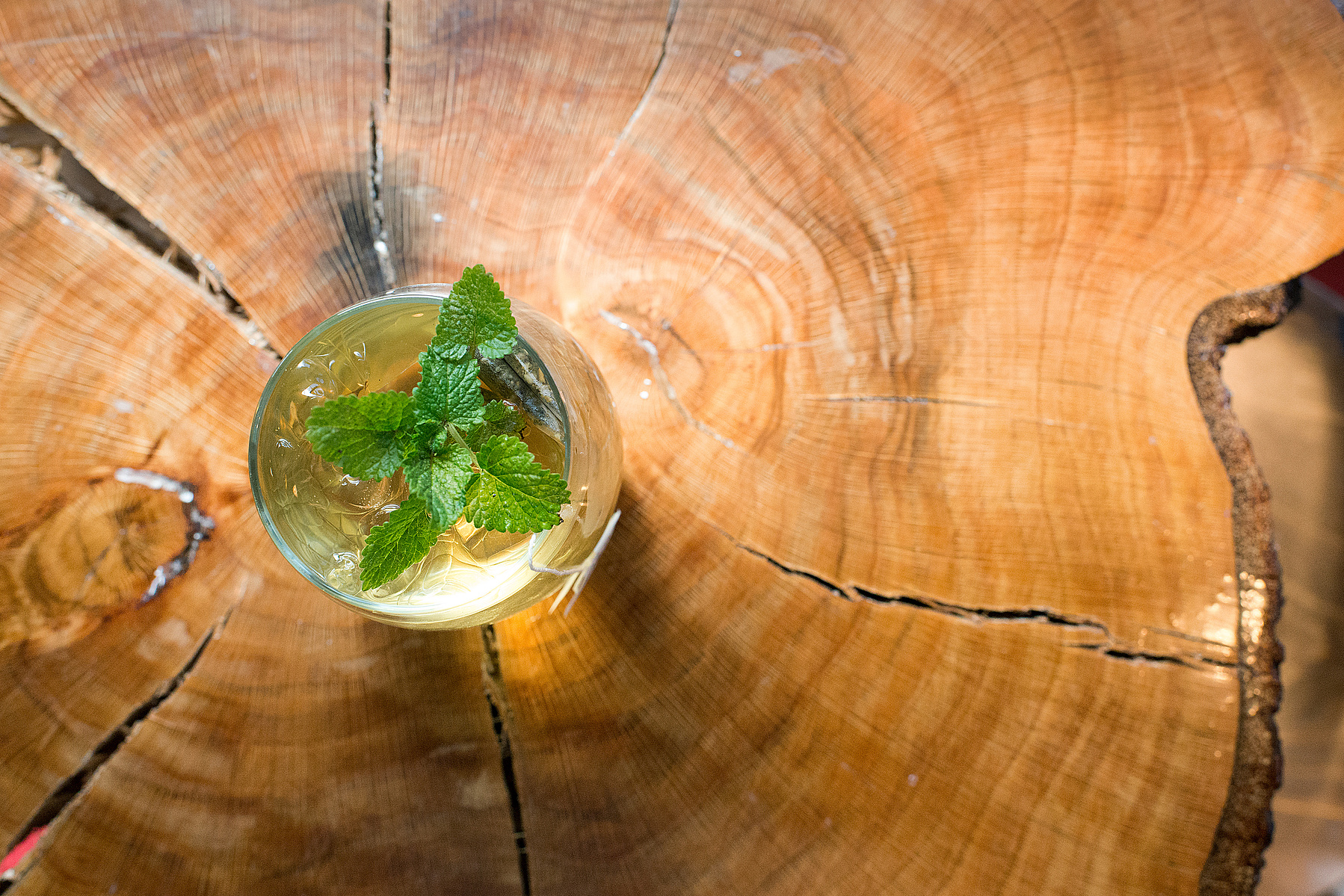 over the top, mint, green, wood, cracked, glazed