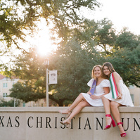 TCU Senior Graduation Photography, Dallas Fort Worth Film Photographer, Amber Shumake Photography, Artistic Editorial Style Portraits 