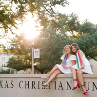 TCU Senior Graduation Photography, Dallas Fort Worth Film Photographer, Amber Shumake Photography, Artistic Editorial Style Portraits 