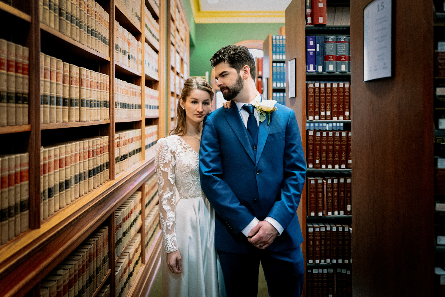 Fort Worth Courthouse Wedding On Film Photography Black and White Candid Moments Bride and Groom 