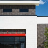Architectural photography of a building designed by JAW Architects photography by Amber Shumake studio photographer