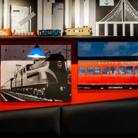 Interior photography of Mama's Pizza in Dallas designed by JAW Architects photography by Amber Shumake studio photographer