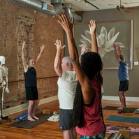Urban Yoga Lifestyle Yoga Fitness Photography by Amber Shumake Studio Portrait Photographer