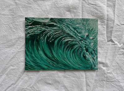 one wave painting