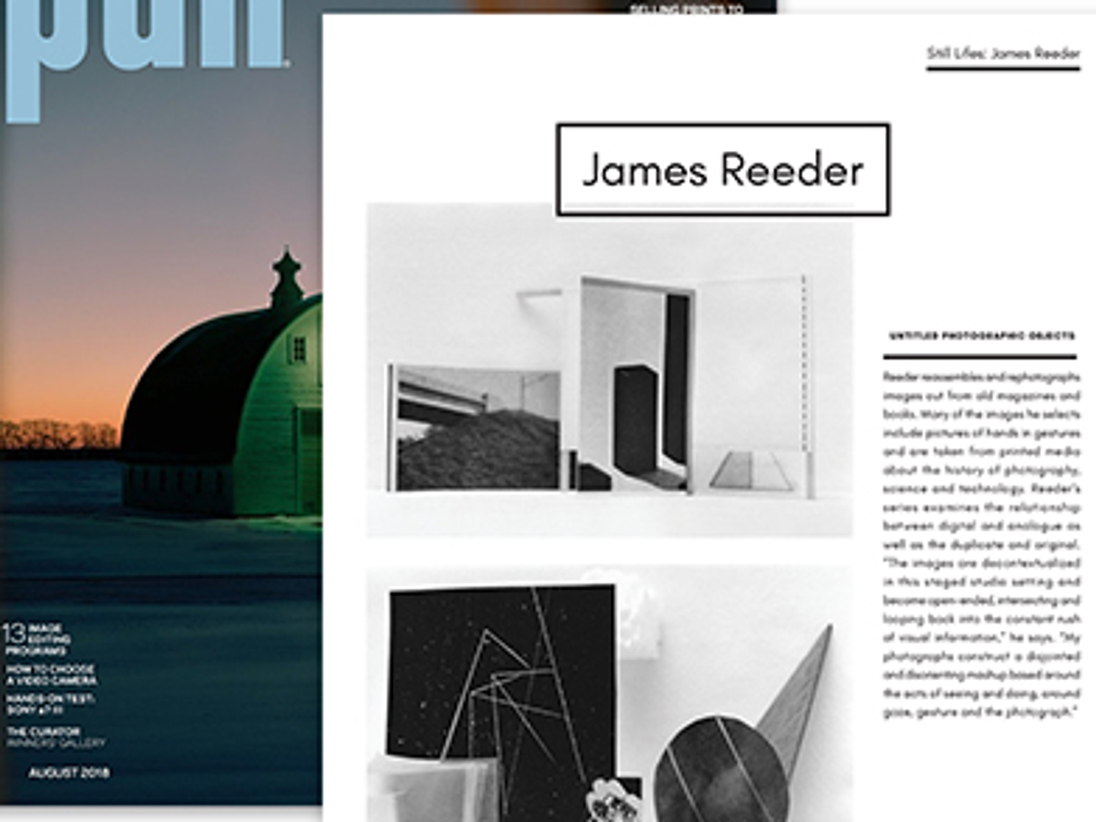 News - James Reeder, Portfolio