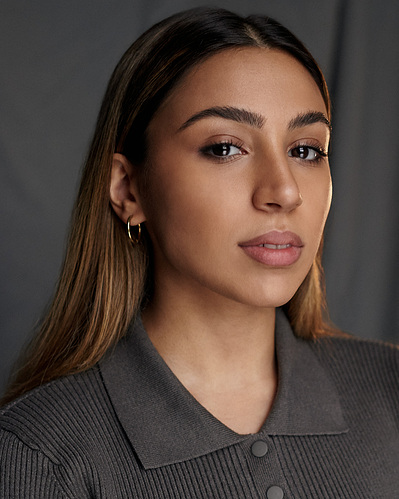 Daliyah Habib, Actor, Actress, April Alexander Photography | Nikon Europe Creator and London Based Portrait, Headshot, Fashion & Commercial Photographer