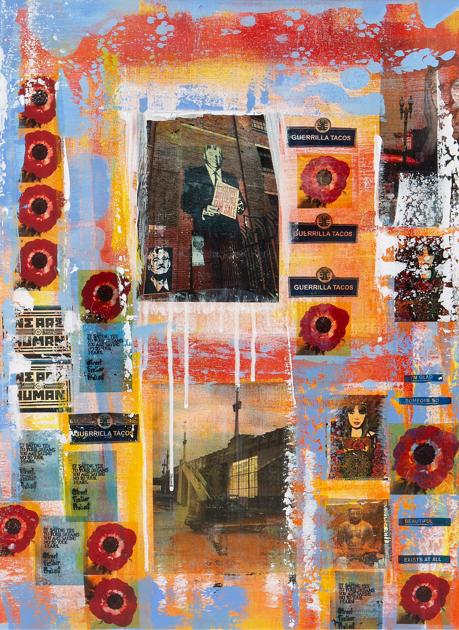 Political Art, Donald Trump, democracy, Michelle Victoria, Contemporary Art, Art, Emerging artist, Design, Interior design, Loft, Contemporary, Street Art, Los Angeles, DTLA, Engaged Art, Mixed media