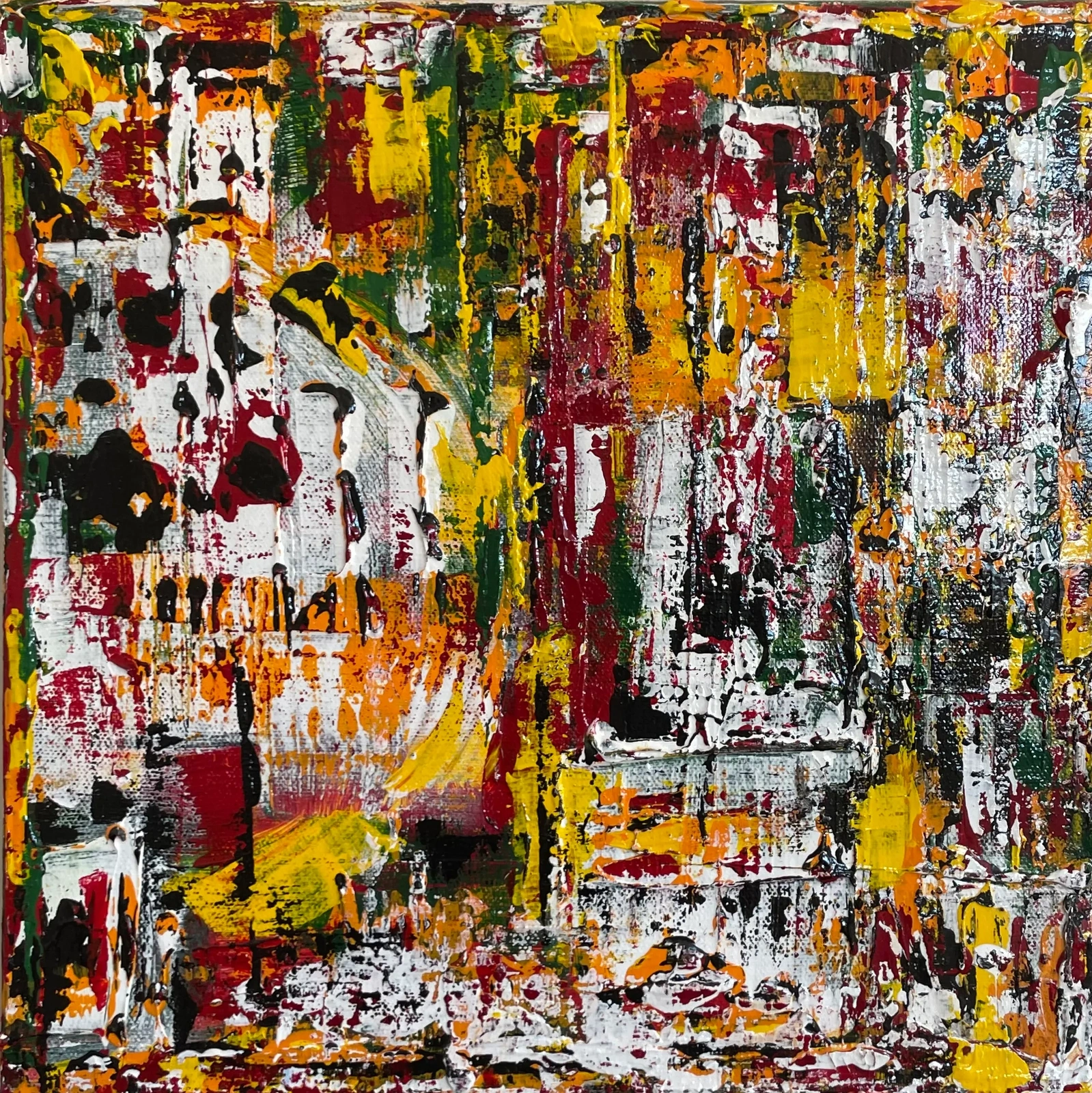 Michelle Victoria, Abstract painting, Contemporary Art, Art, Emerging artist, Design, Interior design, Abstract, Tribal, Loft, Contemporary