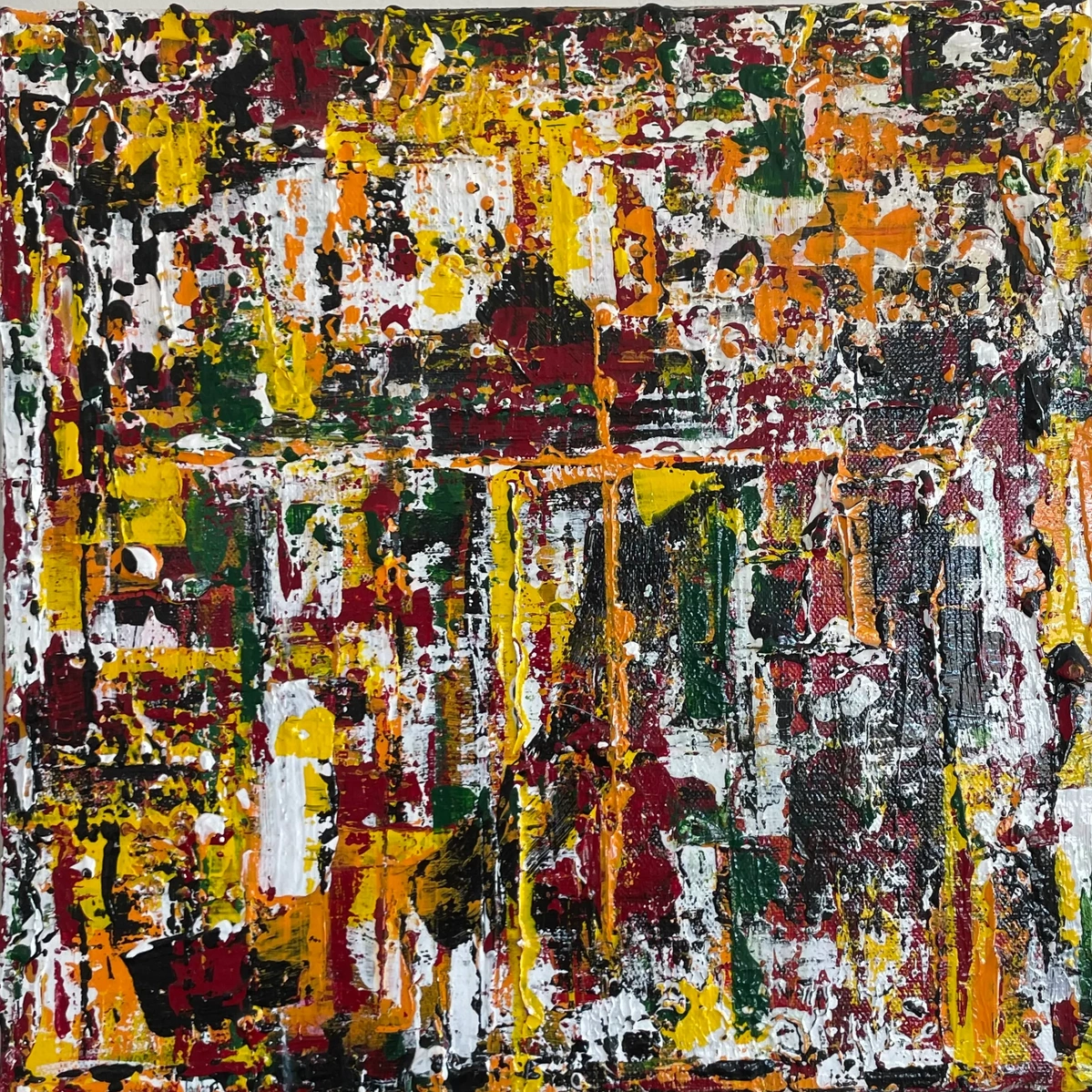 Michelle Victoria, Abstract painting, Contemporary Art, Art, Emerging artist, Design, Interior design, Abstract, Tribal, Loft, Contemporary