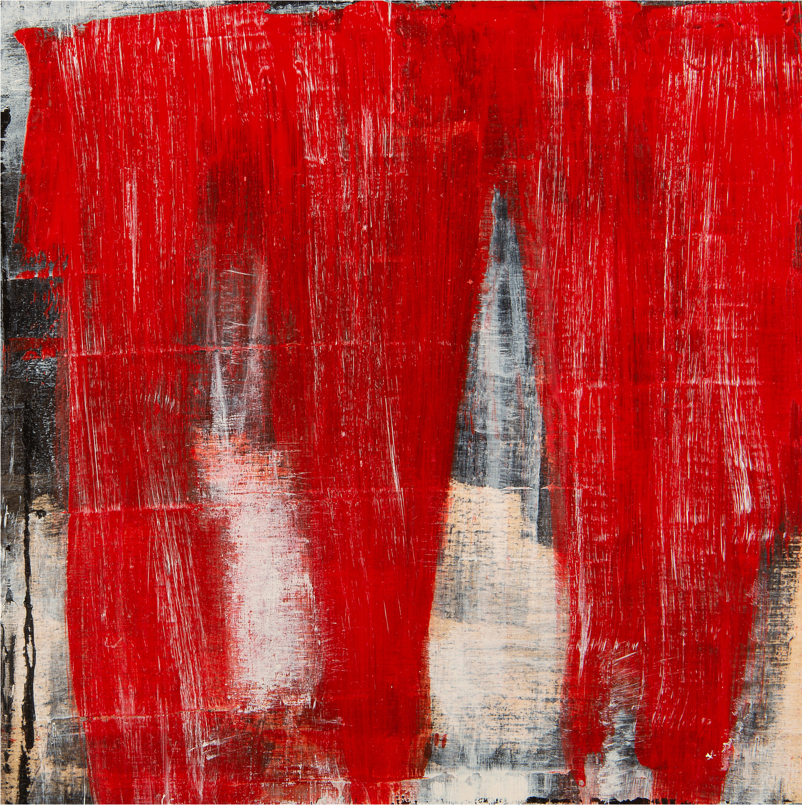 Michelle Victoria, Abstract painting, Contemporary Art, Art, Emerging artist, Design, Interior design, Abstract, Loft, Contemporary, Black, Red, White