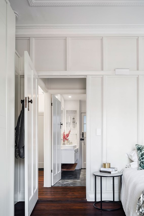 White bedroom walls 