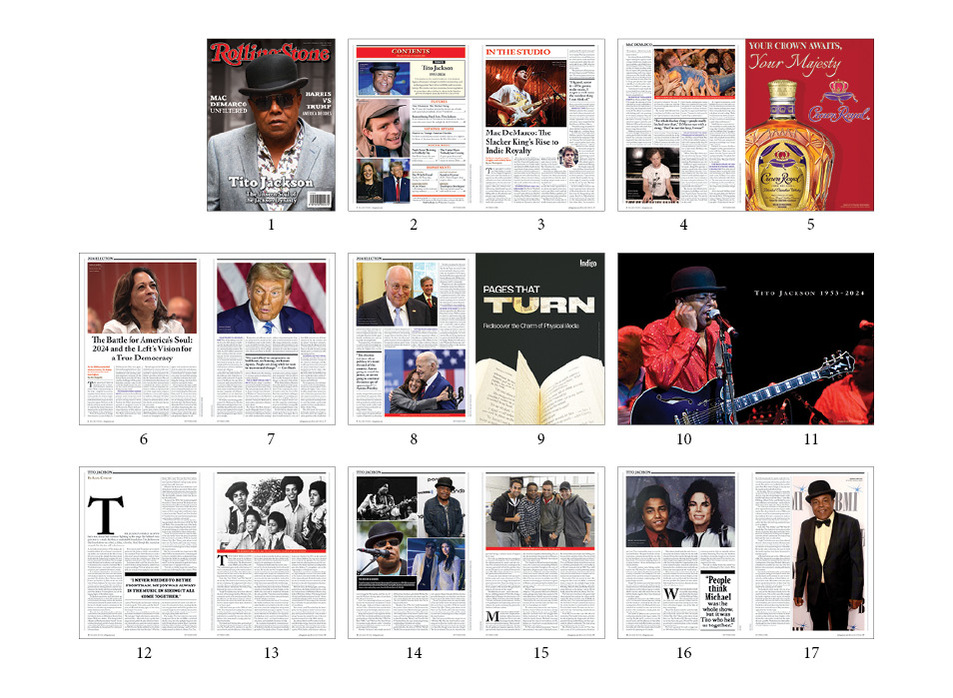 Flatplan of my magazine