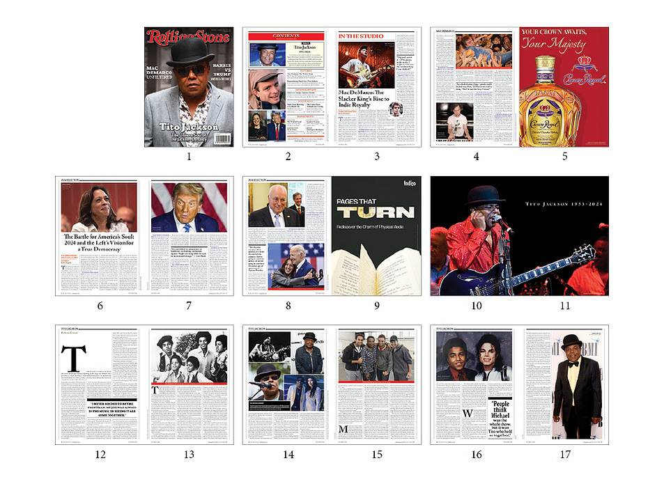 Flatplan of my magazine