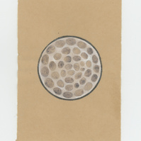 Abstract spiritual art drawing work on paper