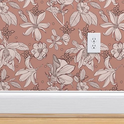 artist-designed unique removable and traditional wallpaper